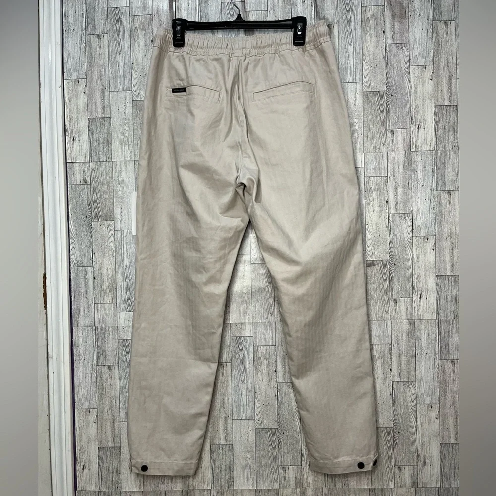 I Love Ugly Men’s Cargo Clean Sebastian Pants in Bone 100% cotton Sz Medium